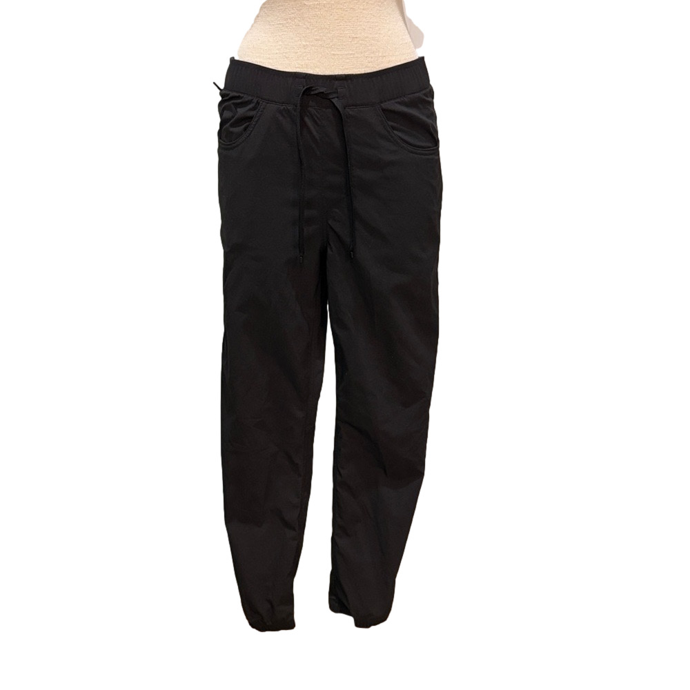 Patagonia sz S black nylon elastic waist hiking/camping jogger pants